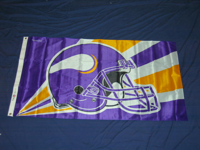 MINNESOTA VIKINGS FLAG NFL FOOTBALL BANNER 3X5 364